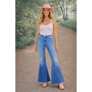 BOOT BARN Shyanne Ripped Flare Jeans